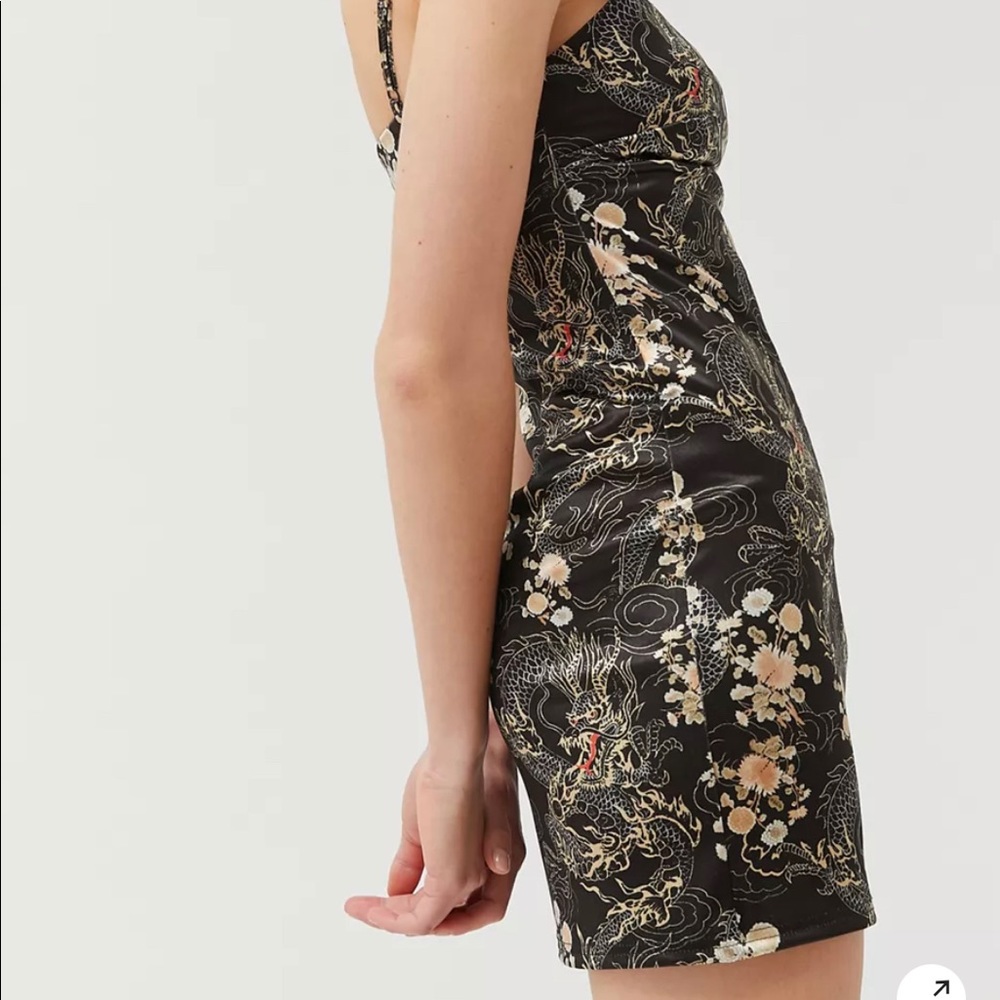 Floral mini dress